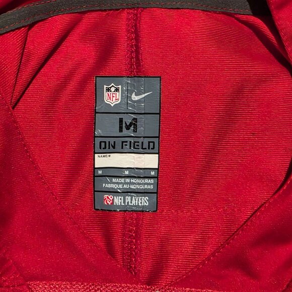 Clyde Edwards-Helaire Jersey Medium Nike Chiefs 25 Red NFL On Field - Picture 3 of 5